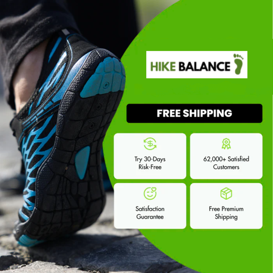 Hike Balance - Skin Pro with Copper Grounding Allround Barefoot Shoes