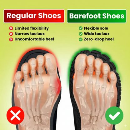 Hike Balance PRO - Skin Pro with Copper Grounding Allround Barefoot Shoes