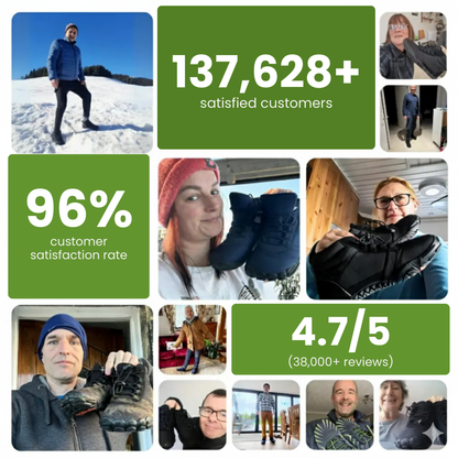 Hike Balance - Healthy & non-slip Winter barefoot shoes (Unisex)