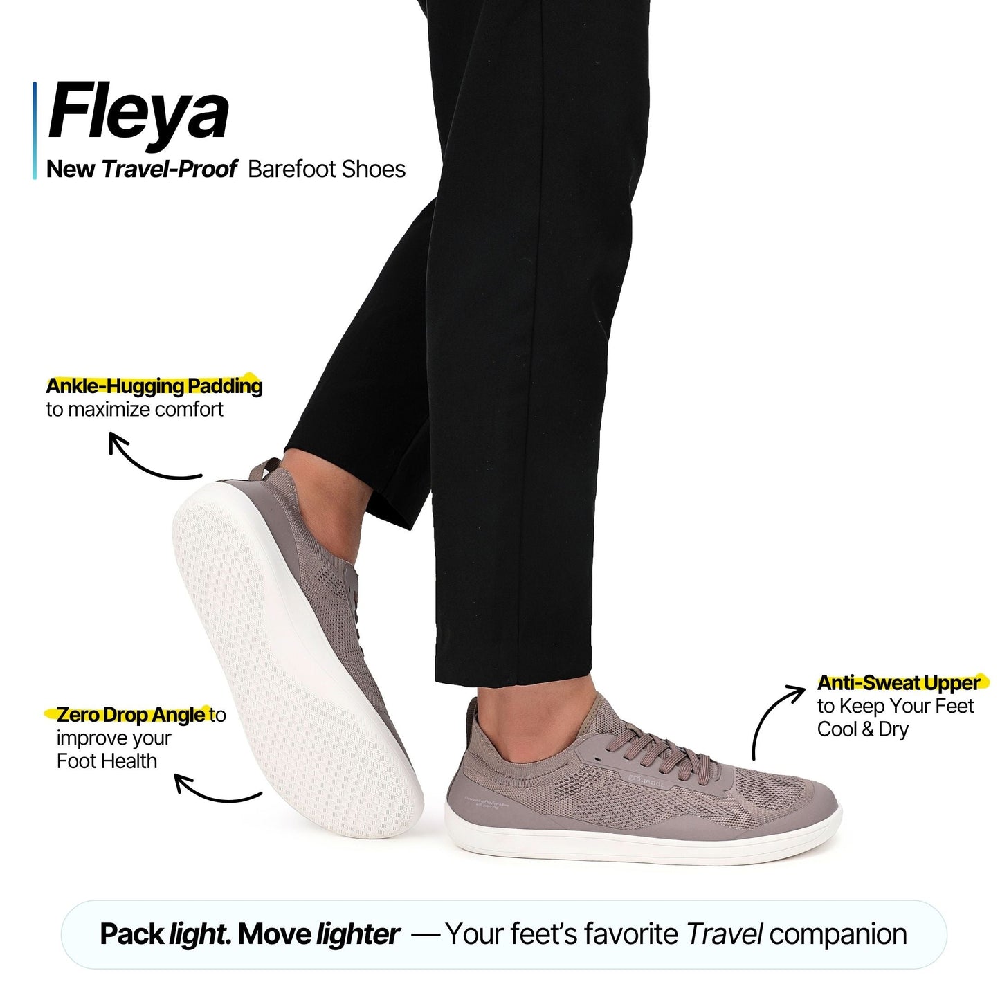 [NEW] Fleya | Travel-Proof Barefoot Shoes