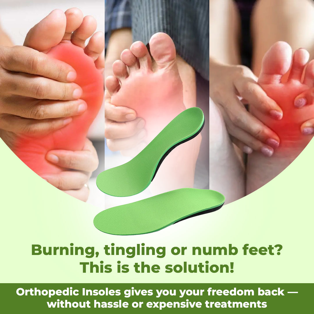 Comfort Insoles - Cushioned and Shock-Absorbing